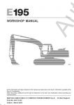 New Holland E195 Crawler Excavator Service Manual      New Holland E195,       