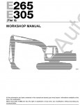 New Holland E265 / E305 Tier 3 Workshop Service Manual       New Holland E265 / E305,      ,  
