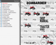 BRP Can-Am Traxter Series Service Manual 2005       BRP Traxter Series,   Can-AM