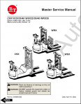 Toyota BT Prime-Mover Class 3 Parts and Service Manual           BT