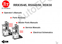 Toyota BT Prime-Mover Class 2 Parts and Service Manual           BT