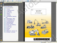 Liebherr L551 - 274 Wheel Loader Service Manual       Liebherr L551 - 274,     