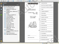 Liebherr PR 712-752 Crawler Dozers Service Manual       Liebherr PR 712-752,     