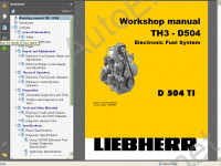 Liebherr TH3 - D504 Diesel Engine Service Manual        Liebherr () TH3-D504 Service Manual