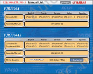      XVS1100A, FJR1300A, FJR1300AS, XVS1300A, MT-01, XV1900AXVS1100A, FJR1300A, FJR1300AS, XVS1300A, MT-01, XV1900A