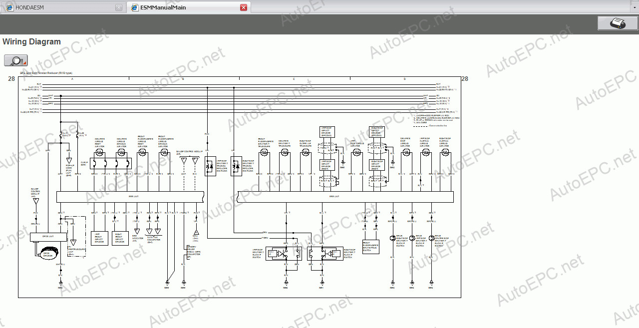 Предохранитель/реле Honda CONCERTO (D16Z2) г.в. 4 doors 5MT I