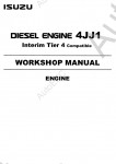 Isuzu Engine 4JJ1 Interim Tier4 Compatible models        4JJ1 Interim Tier4 Compatible models (Industrial Diesel Engine)