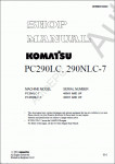 Komatsu Hydraulic Excavator PC290LC-8, PC290NLC-8 Komatsu Hydraulic Excavator PC290LC-8, PC290NLC-8 Workshop Manual