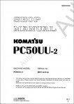 Komatsu Hydraulic Excavator PC50UU-2 Komatsu Hydraulic Excavator PC50UU-2 Workshop Manual