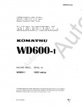 Komatsu Wheel Dozer WD600-1       Komatsu Wheel Dozer WD600-1, PDF