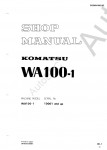 Komatsu Wheel Loader WA90-5, WA100M-5       Komatsu Wheel Loader WA90-5, WA100M-5, PDF