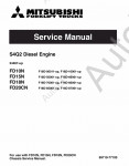 Mitsubishi Engine S4Q2       S4Q2