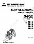 Mitsubishi Engine S4Q2       S4Q2