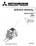 Mitsubishi Engine S6S          S6S