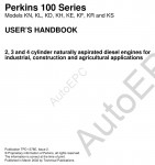 Perkins Engine 100 Series Perkins Workshop Manual 100 Series - Models 102-05, 103-07, 103-10, 103-13, 103-15, 104-19, 104-22