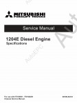 Perkins Engine 1204E (Hyundai)      Perkins 1204E