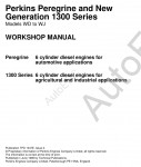 Perkins Engine 1300        1300 Industrial Engine