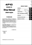 FUSO Engine 4P10 (EURO 5)         4P10T2, 4P10T3, 4P10T6