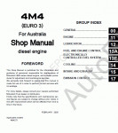 FUSO Engine 4M50T7 (Euro 3)      FUSO  4M50T7