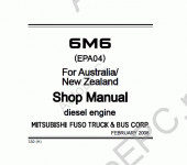 FUSO Engine 6M6 (EPA04)     6M6 (EPA04)