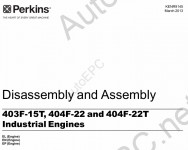 Perkins Engine 403F, 404F        403F, 404F