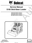 Bobcat Loaders Skid-Steer, All-Wheel Steer документация по ремонту и обслуживанию техники Бобкат - А220, А300, S70, S100, S130, S150, S160, S175, S185, S205, S220, S250, S300, S330, PDF