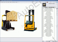 Caterpillar Forklift электронный каталог поиска и подбора запчастей погрузчиков Катерпиллер