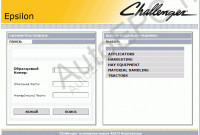 Challenger Parts NA 2016 Epsilon,     Challenger (Agco).