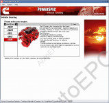 Cummins PowerSpec 4.3 PowerSpec's full functionality is available to support all Cummins on highway engine products (ISX, ISM, ISL, ISC, ISB). It also supports fault codes and trip information on ISBe, N14+ and M11+ CELECT Plus engines. Other functionality is not available for