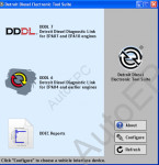 Detroit Diesel Diagnostic Link 7.08 (DDDL 7.08)     Detroit Diesel DDDL 7.08, Compatible with Windows 7 Operating System (32 & 64 bit) 