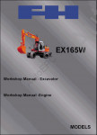 Fiat Hitachi Excavators EX series     Fiat Hitachi EX 135W, EX 165W,     ,     -.