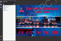 FUSO USA - 2002-2004 Service Manual Canter FE/FG, FH, FK/FM       FUSO  FE, FG, FH, FK, FM, 2002-2004MY, PDF