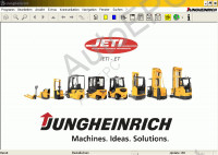 JETI ForkLift (Jungheinrich Fork Lifts) ET + SH v4.36 электронный каталог запчастей Йонгхайнрих и документация по ремонту для погрузчиков Jungheinrich Fork Lifts. 
