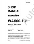 Komatsu CSS Service Constructions - Wheel Loaders WA350 - WA500        Wheel Loaders WA350 - WA500