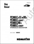 Komatsu Hydraulic Excavator PC300-5, PC400-5 Komatsu Hydraulic Excavator Shop Manual and Operation Manual - PC300/LC-5/LC-5K/HD-5, PC300/LC-5 Mighty, PC400/LC/HD-5, PC400/LC-5 Mighty