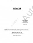 Hitachi Service Manual LX170E, LX210E, LX290E    Hitachi LX170E, LX210E, LX290E,   ,    .  .