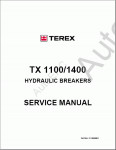 Hydraulic Breakers         - WARATAH, Hitachi, Furukawa, Montabert Breakers, Terex Arrowhead, INDECO, Atlas Copco KRUPP, GB, PDF