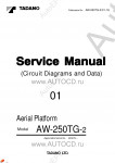 Tadano Aerial Platform AW-250TG-2 - Service Manual and Circuit Diagrams and Data       Tadano Aerial Platform AW-250TG-2 - Circuit Diagrams and Data