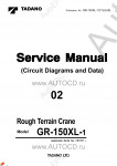 Tadano Rough Terrain Crane GR-150XL-1 - Service Manual      ,    ,  ,  ,    .