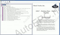 Mack Trucks Class 8 and Medium Duty     Mack  1989  2009 