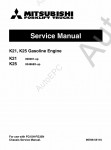 Mitsubishi Engine K21, K25       K21, K25