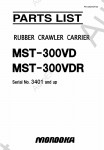 Morooka Spare Parts Catalog - MST, MC, MRS          Morooka