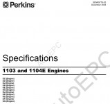 Perkins Engine 1103, 1104      Perkins 1103C, 1104C Industrial Engine