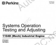 Perkins Engine 1104D        1104D Industrial Engine