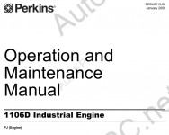 Perkins Engine 1106D        1106D Industrial Engine