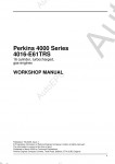 Perkins Engine 4012 / 4016        4012 / 4016