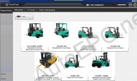 TruckTool 3.15 Mitsubishi Fork Lifts, Caterpillar Forklift, Rocla fork lifts      , , , NICHIYU, UniCarriers